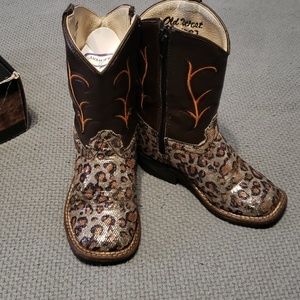 Old West cowgirl boots 8